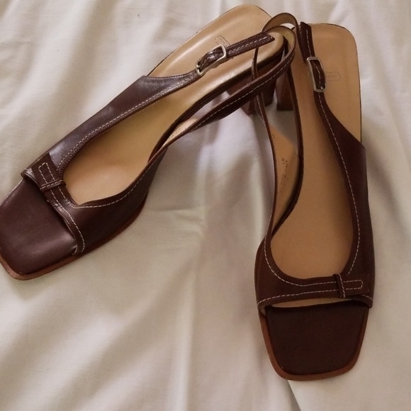 Coach Shoes - Coach Nora Square Heels Coach Shoes - Coach Nora Square Heels